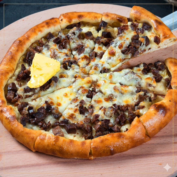Kavurmalı Pide